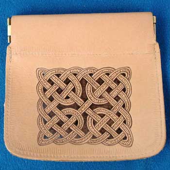 Celtic Knot Springtop Purse