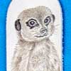 Meerkat Bookmark