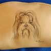 Shih Tzu Zip Top Purse