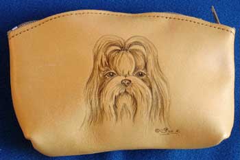 Shih Tzu Zip Top Purse