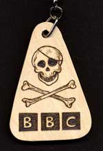 BBC Lincolnshire Pirate Gold Keyring