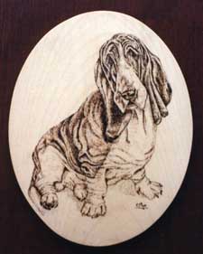 Basset Hound Oval