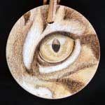 Tabby Cat Eye Pendant