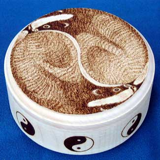 Yin Yang Badger Box